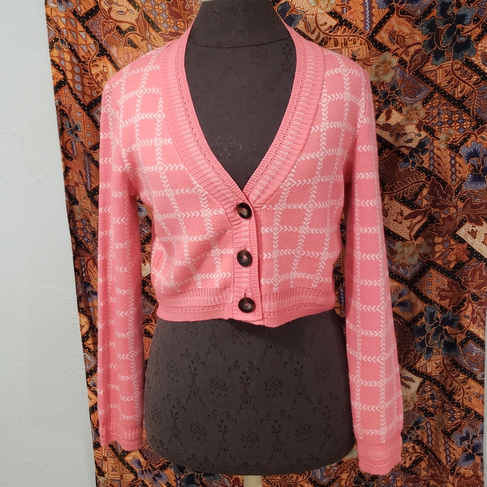 Top shop pink sweater